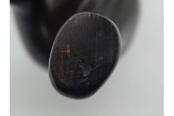 Loet Vanderveen(ロート・ヴァンダーヴィーン)　ブロンズ　カバ　52/1000　高さ 約8.7cm　シックで重厚感のある置物(彫刻、金彩、動物、アニマル、オブジェ、ディスプレイ、オランダ)(R-081469)　