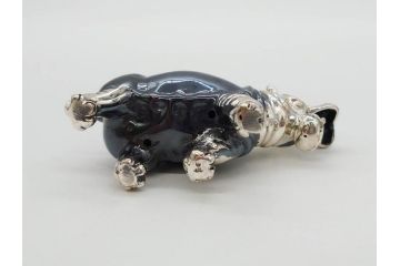 錫　ピューター　925　800　ホールマーク　カバ　色々なテイストを楽しめる置物など10点セット(動物、アニマル、オブジェ、ディスプレイ)(R-081477)