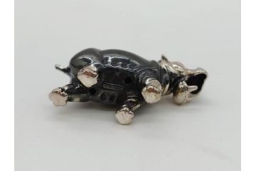 錫　ピューター　925　800　ホールマーク　カバ　色々なテイストを楽しめる置物など10点セット(動物、アニマル、オブジェ、ディスプレイ)(R-081477)