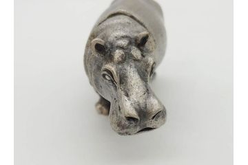 錫　ピューター　925　800　ホールマーク　カバ　色々なテイストを楽しめる置物など10点セット(動物、アニマル、オブジェ、ディスプレイ)(R-081477)