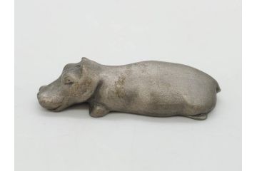 錫　ピューター　925　800　ホールマーク　カバ　色々なテイストを楽しめる置物など10点セット(動物、アニマル、オブジェ、ディスプレイ)(R-081477)