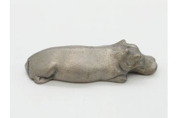 錫　ピューター　925　800　ホールマーク　カバ　色々なテイストを楽しめる置物など10点セット(動物、アニマル、オブジェ、ディスプレイ)(R-081477)