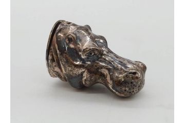 STERLING　SILVER　925　カバ　置物など14点(ホールマーク、動物、アニマル、オブジェ、ディスプレイ、アクセサリー)(R-081478)