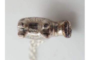メトロポリタン美術館　MMA　青いカバ　ウィリアム　STERLING　キーホルダー　カフス　ネックレス　アクセサリーなど16点セット(ミュージアムグッズ、エジプト、動物、アニマル、キーリング、ブローチ、ブックマーク)(R-081479)