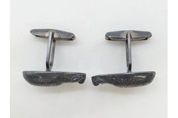 メトロポリタン美術館　MMA　青いカバ　ウィリアム　STERLING　キーホルダー　カフス　ネックレス　アクセサリーなど16点セット(ミュージアムグッズ、エジプト、動物、アニマル、キーリング、ブローチ、ブックマーク)(R-081479)