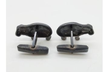 メトロポリタン美術館　MMA　青いカバ　ウィリアム　STERLING　キーホルダー　カフス　ネックレス　アクセサリーなど16点セット(ミュージアムグッズ、エジプト、動物、アニマル、キーリング、ブローチ、ブックマーク)(R-081479)