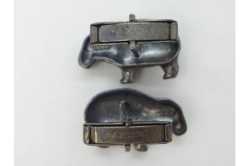 メトロポリタン美術館　MMA　青いカバ　ウィリアム　STERLING　キーホルダー　カフス　ネックレス　アクセサリーなど16点セット(ミュージアムグッズ、エジプト、動物、アニマル、キーリング、ブローチ、ブックマーク)(R-081479)