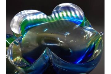 イタリア　V. NASON&C MURANO　ムラノガラス　カバ　愛嬌を感じる置物3点セット(動物、アニマル、ムラーノガラス、ベネチアンガラス、ヴェネチアングラス、オブジェ、ディスプレイ)(R-081481)