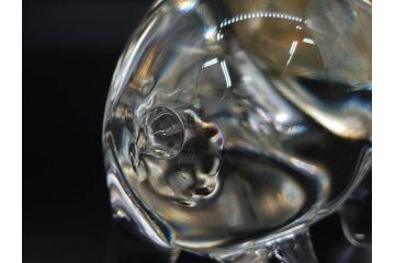 イタリア　V. NASON&C MURANO　ムラノガラス　カバ　愛嬌を感じる置物3点セット(動物、アニマル、ムラーノガラス、ベネチアンガラス、ヴェネチアングラス、オブジェ、ディスプレイ)(R-081481)