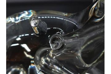 イタリア　V. NASON&C MURANO　ムラノガラス　カバ　愛嬌を感じる置物3点セット(動物、アニマル、ムラーノガラス、ベネチアンガラス、ヴェネチアングラス、オブジェ、ディスプレイ)(R-081481)