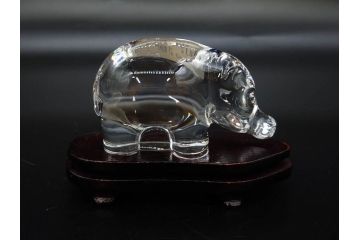 Pukeberg(プーケベリ)　Villeroy&Boch(ビレロイ&ボッホ)　HOYA(ホヤ)　カバ　置物6点セット(動物、アニマル、オブジェ、ディスプレイ、ガラス、硝子、スウェーデン、北欧、ドイツ)(R-081491)