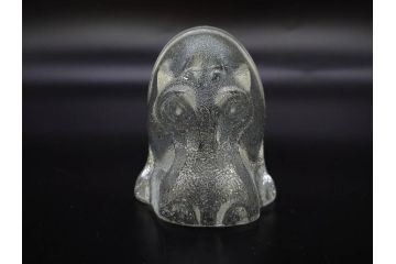Pukeberg(プーケベリ)　Villeroy&Boch(ビレロイ&ボッホ)　HOYA(ホヤ)　カバ　置物6点セット(動物、アニマル、オブジェ、ディスプレイ、ガラス、硝子、スウェーデン、北欧、ドイツ)(R-081491)
