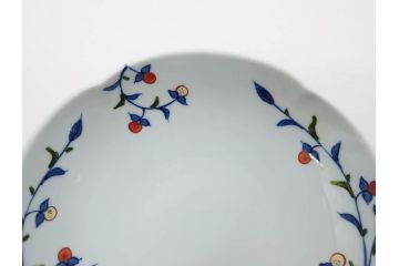 田代亮秀　有田焼　染錦祥瑞双魚見込　梅花丸紋　野苺唐草紋　稔割祥瑞　5.5寸・7寸・7.1寸　匠の技が光る鉢3客&皿5客セット(果物、吉祥文様、深鉢、深皿、銘々皿、和皿、中皿、和食器、共箱付き、五寸五分、七寸、七寸一分)(R-081500)