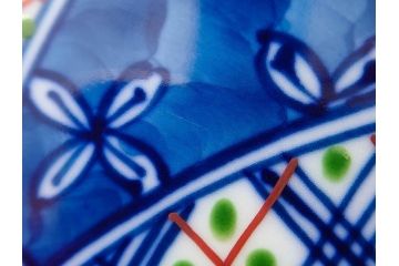 田代亮秀　有田焼　染錦祥瑞双魚見込　梅花丸紋　野苺唐草紋　稔割祥瑞　5.5寸・7寸・7.1寸　匠の技が光る鉢3客&皿5客セット(果物、吉祥文様、深鉢、深皿、銘々皿、和皿、中皿、和食器、共箱付き、五寸五分、七寸、七寸一分)(R-081500)