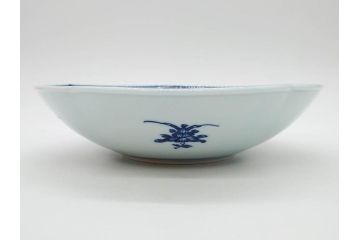 田代亮秀　有田焼　染錦鳳凰唐草紋　花割紋　花唐草紋　万歴風双龍紋　5.2寸・7寸・7.6寸・1尺　華やかな雰囲気の皿2枚&鉢2客セット(鳥、竜、深鉢、中皿、大皿、尺皿、深皿、和皿、和食器、裏印、共箱付き、五寸二分、七寸、七寸六分、一尺)(R-081501)
