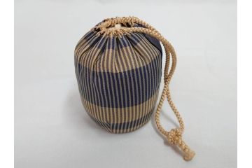 小西陶蔵　青備前　香炉/備前　茶入れ　土の温かみを感じる味わい深い香炉&茶入セット(香爐、仏具、茶道具、茶陶、茶入れ、抹茶、蓋物、小蓋物、共箱付き、仕覆付き)(R-081506)