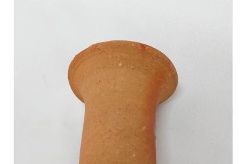 小西陶蔵　備前　長首　高さ 約36cm　窯変の美が際立つ花入(花瓶、花器、花生、花活、和食器、裏印、共箱付き)(R-081507)