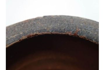 小西陶蔵　備前　耳付　侘び寂びの趣が漂う花入3点&壷セット(花生、花活、花器、花瓶、壺、和食器、裏印、共箱付き)(R-081508)