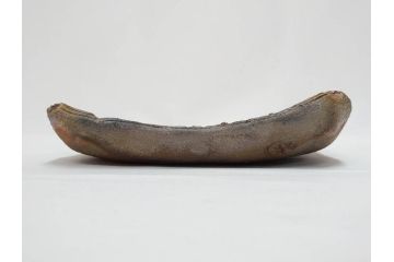 小西陶蔵　備前　砧花入　土の自然な風合いが際立つ花入3点&皿セット(四方、中皿、角皿、和皿、和食器、花生、花活、花器、花瓶、裏印、共箱付き)(R-081509)