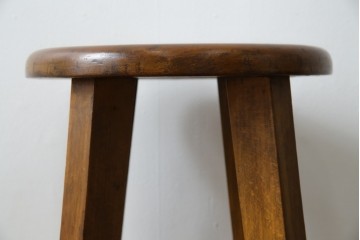 和製アンティーク　コンパクトでかわいらしいハイスツール　(R-081535)