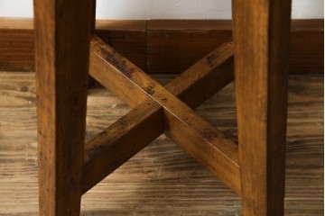 和製アンティーク　コンパクトでかわいらしいハイスツール　(R-081535)