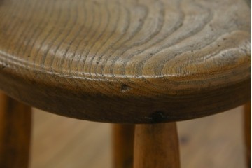 和製アンティーク　コンパクトでかわいらしいスツール　(R-081536)