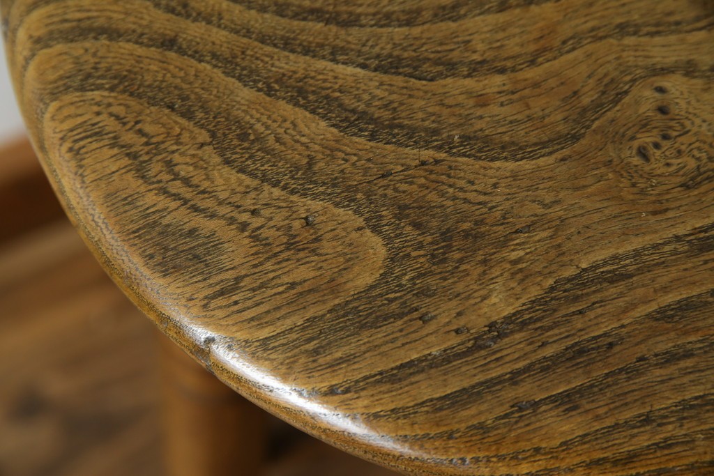 和製アンティーク　コンパクトでかわいらしいスツール　(R-081536)