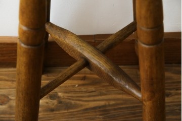 和製アンティーク　コンパクトでかわいらしいスツール　(R-081536)