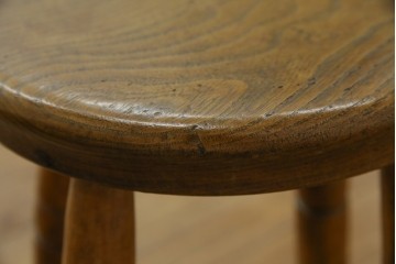 和製アンティーク　コンパクトでかわいらしいスツール　(R-081536)