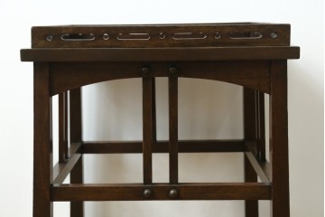 和製アンティーク　アジアンな雰囲気を醸し出す花台　(R-081544)