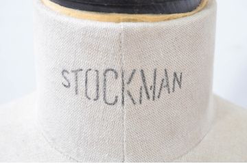 中古　フランス　最高級ブランド　STOCKMAN(ストックマン社)　小物や洋服のディプレイにもぴったりのお洒落なトルソー(マネキン、ディスプレイ雑貨、洋服掛け、帽子掛け、店舗什器)(定価約17万6千円)(R-081557)