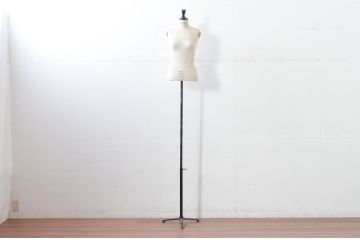 中古　フランス　最高級ブランド　STOCKMAN(ストックマン社)　小物や洋服のディプレイにもぴったりのお洒落なトルソー(マネキン、ディスプレイ雑貨、洋服掛け、帽子掛け、店舗什器)(定価約17万6千円)(R-081557)
