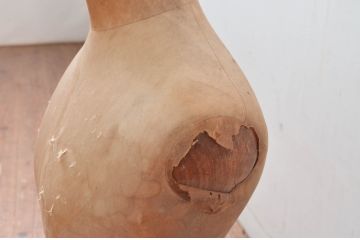 フランスアンティーク　小物や洋服をおしゃれにディスプレイできる卓上トルソー(マネキン、ディスプレイ雑貨、店舗什器)(R-081558)