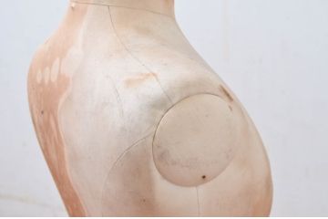 フランスアンティーク　小物や洋服をおしゃれにディスプレイできる卓上トルソー(マネキン、ディスプレイ雑貨、店舗什器)(R-081558)