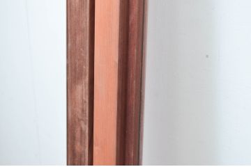 アンティーク建具　どこか懐かしい雰囲気漂う大判ガラス戸4枚セット(引き戸)(R-081572)