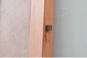 アンティーク建具　凝ったデザインが目を惹かれる!数奇屋の門扉1対2枚セット(板戸、ドア)(R-081575)