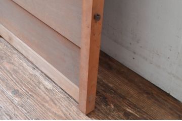 アンティーク建具　凝ったデザインが目を惹かれる!数奇屋の門扉1対2枚セット(板戸、ドア)(R-081575)
