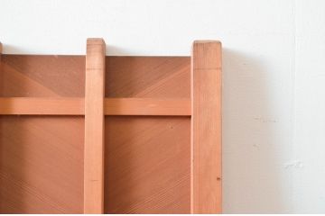 アンティーク建具　凝ったデザインが目を惹かれる!数奇屋の門扉1対2枚セット(板戸、ドア)(R-081575)