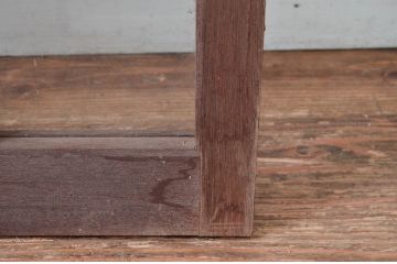 アンティーク建具　レトロな雰囲気漂う両開き扉1対2枚セット (ガラス扉、ドア)(R-081579)