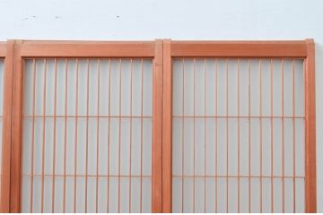 アンティーク建具　片面ガラス　シンプルな佇まいが落ち着きのある空間を演出する書院戸4枚セット(窓、引き戸、ガラス戸)(R-081590)