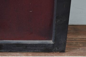 アンティーク建具　和モダンな空間を演出する帯戸2枚セット(引き戸、板戸)(R-081594)