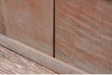 アンティーク建具　風情のある佇まいが魅力的な格子戸1枚(引き戸)(R-081601)