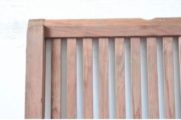 アンティーク建具　風情のある佇まいが魅力的な格子戸1枚(引き戸)(R-081601)