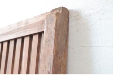 アンティーク建具　風情のある佇まいが魅力的な格子戸1枚(引き戸)(R-081601)