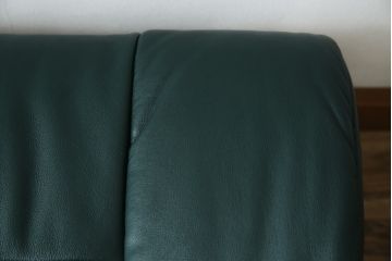 中古　EKORNES(エコーネス)　本革(レザー)　オットマン付き　ロングセラー!!一番人気のストレスレス レノ クラシック(S)(アームチェア、リクライニングチェア、椅子、一人掛けソファ、1Pソファ)(定価約45万円)(R-081615)