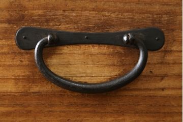 和製アンティーク　総桐(キリ)材　品のある丸金具が和モダンな雰囲気を醸し出す時代箪笥ローボード(和タンス、衣装箪笥、収納たんす、桐箪笥、桐たんす、引き出し、ローチェスト、テレビ台、テレビボード)(R-081623)