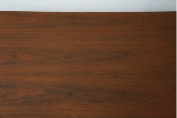 北欧ビンテージ　美品　温もり溢れるローズウッド材のパートナーデスク(ワークデスク、在宅ワーク、在宅用、オフィスデスク、両袖机、ヴィンテージ)(R-081625)