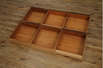 北欧ビンテージ　美品　温もり溢れるローズウッド材のパートナーデスク(ワークデスク、在宅ワーク、在宅用、オフィスデスク、両袖机、ヴィンテージ)(R-081625)