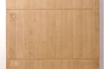 中古　引手金具の意匠が上品な雰囲気を高める加茂総桐箪笥・中段(並厚、総桐たんす、衣装箪笥、和タンス、整理タンス、サイドチェスト、引き出し、テレビ台、テレビボード)(R-081644)