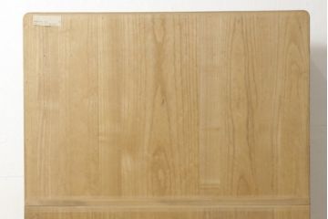 中古　堀 正和作　凛とした佇まいが魅力的な加茂総桐箪笥・上段(胴厚、四方丸、桐たんす、衣装箪笥、和タンス、引き出し、整理タンス、チェスト、サイドチェスト)(R-081650)